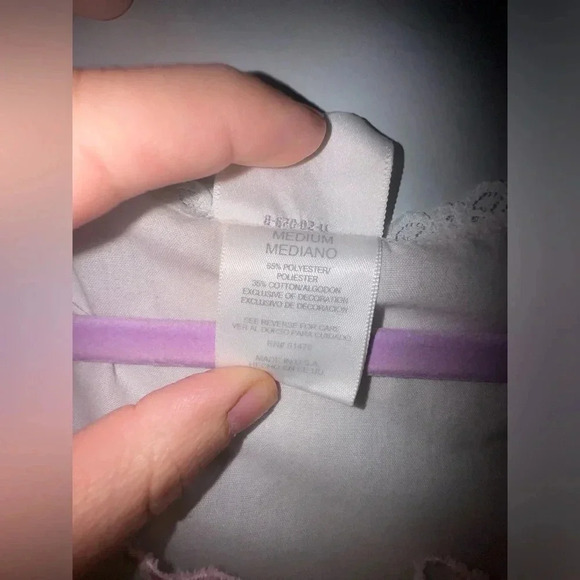 Adonna women’s vintage light pink night gown and cover mumu size medium‎ - Picture 7 of 7